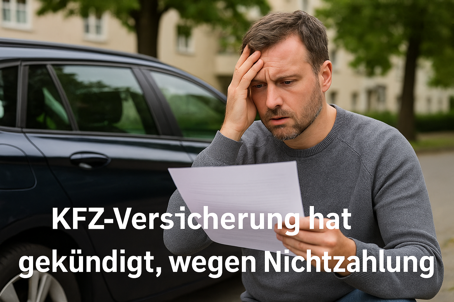 KFZ Versicherung hat gekündigt wegen Nichtzahlung